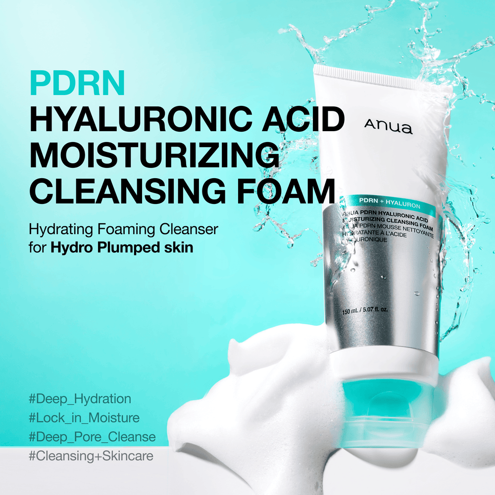 ANUA PDRN Hyaluronic Acid Moisturizing Cleansing Foam - 150ml