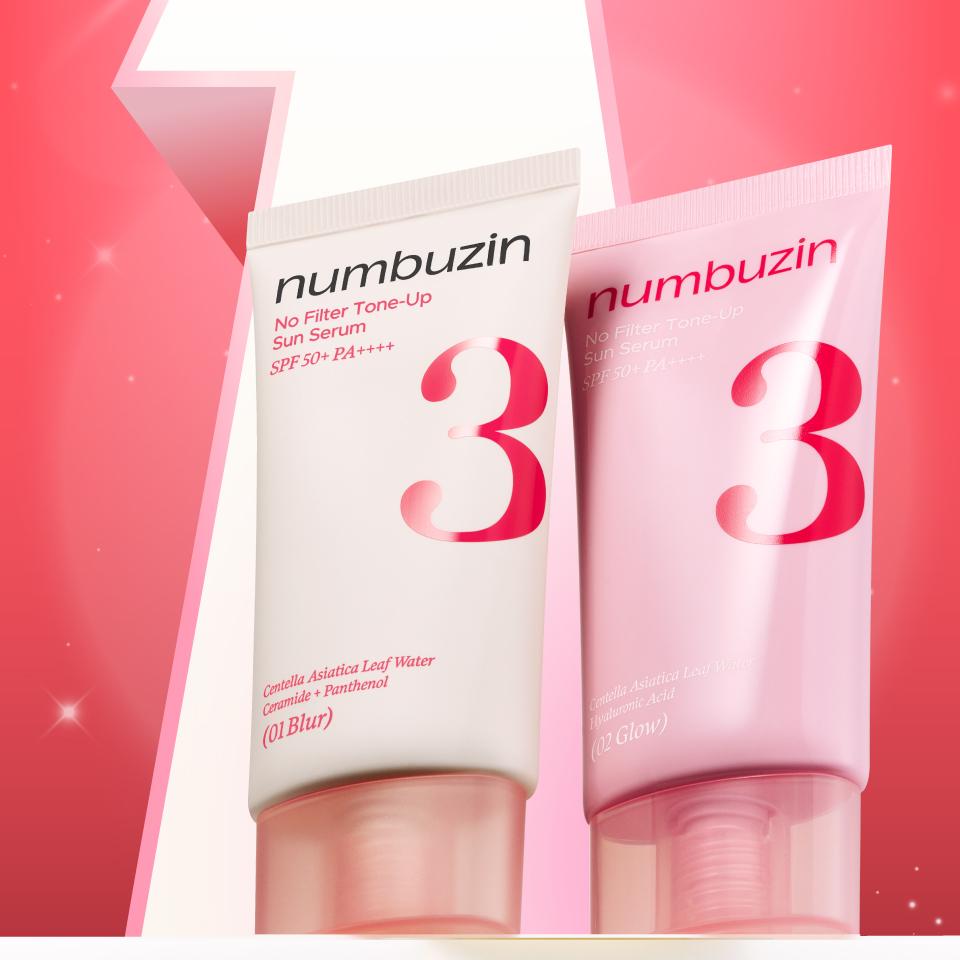 Numbuzin No.3 No Filter Tone-Up Sun Serum 02 Glow - 50ml