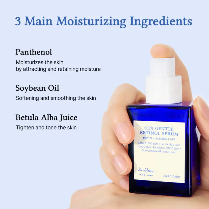 DR. Althea 0.1% Gentle Retinol Serum - 30ml