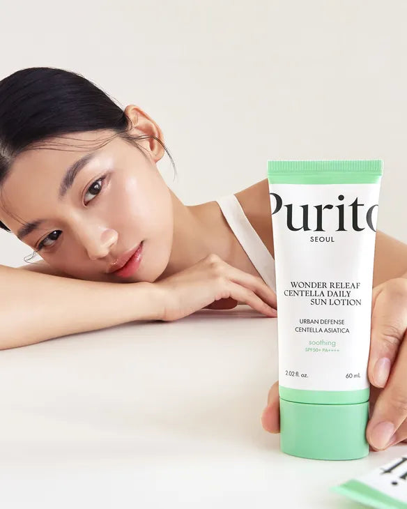 PURITO SEOUL Wonder Releaf Centella Daily Sun Lotion SPF50+ PA++++ 60ml