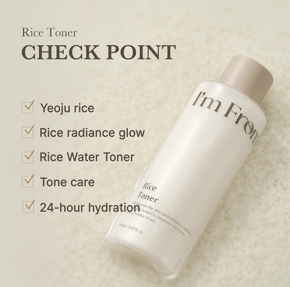 I'M FROM Rice Toner - 150ml