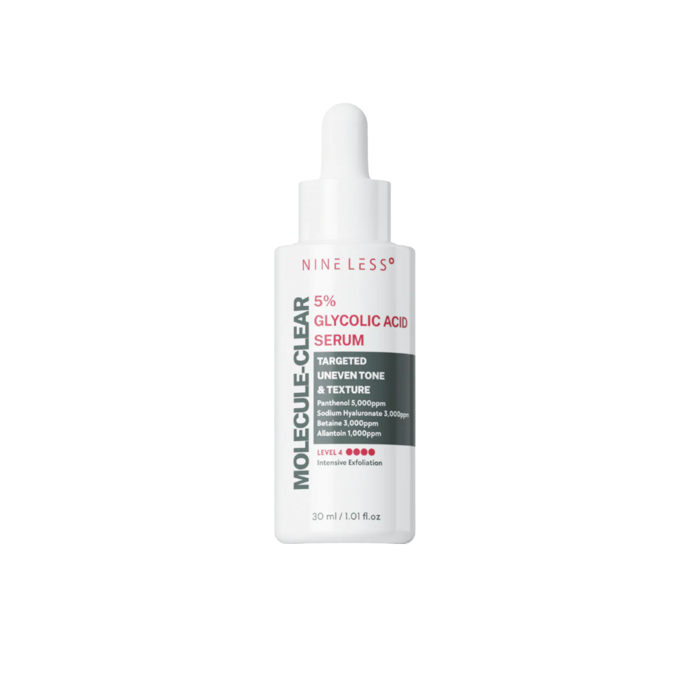 NINELESS Molecule-Clear 5% Glycolic Acid Serum - 30ml