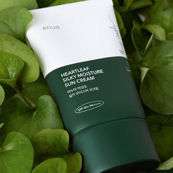 Anua Heartleaf Silky Moisture Sunscreen - 50ml