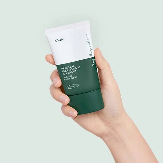 Anua Heartleaf Silky Moisture Sunscreen - 50ml