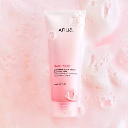 Anua Peach Niacin Spread Cleansing Foam - 150ml