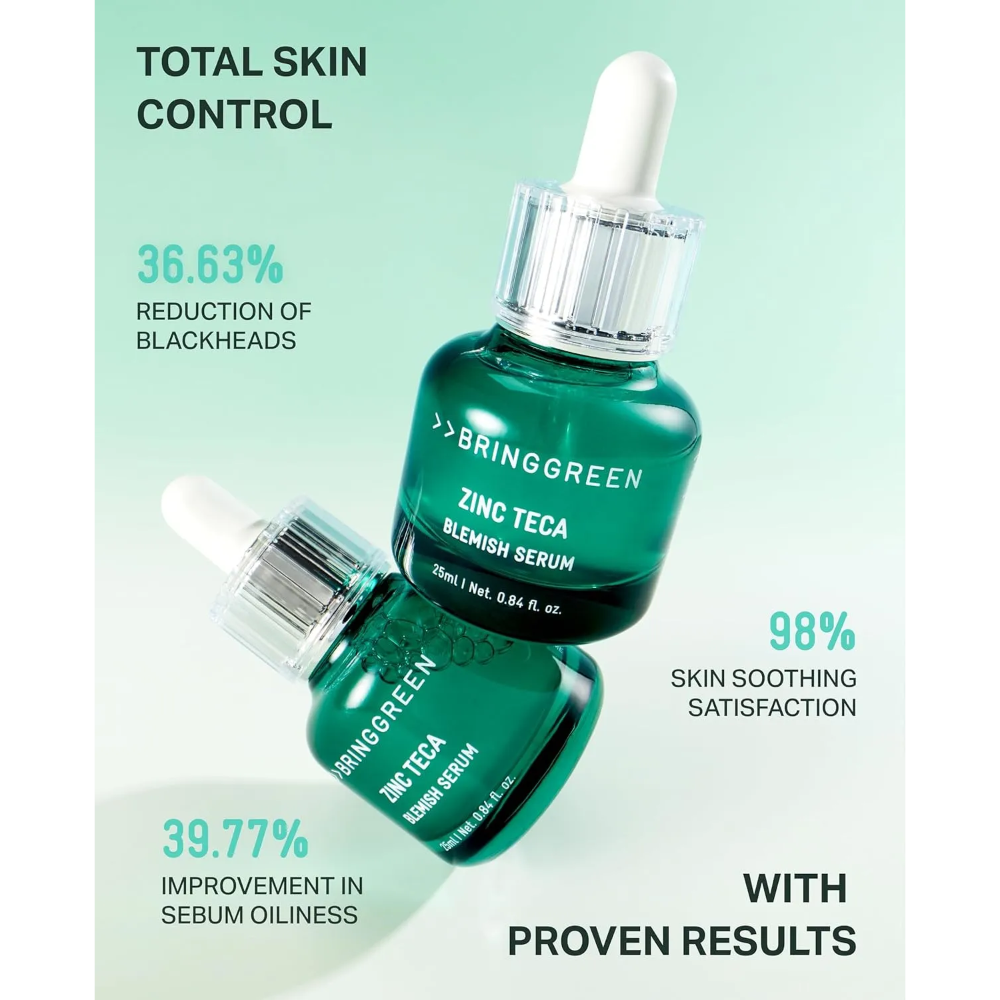 BRINGGREEN Zinc Teca 1.2% Blemish Serum 25ml