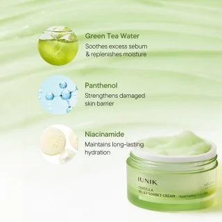 iUNIK Centella Relief Sorbet Cream - 50ml