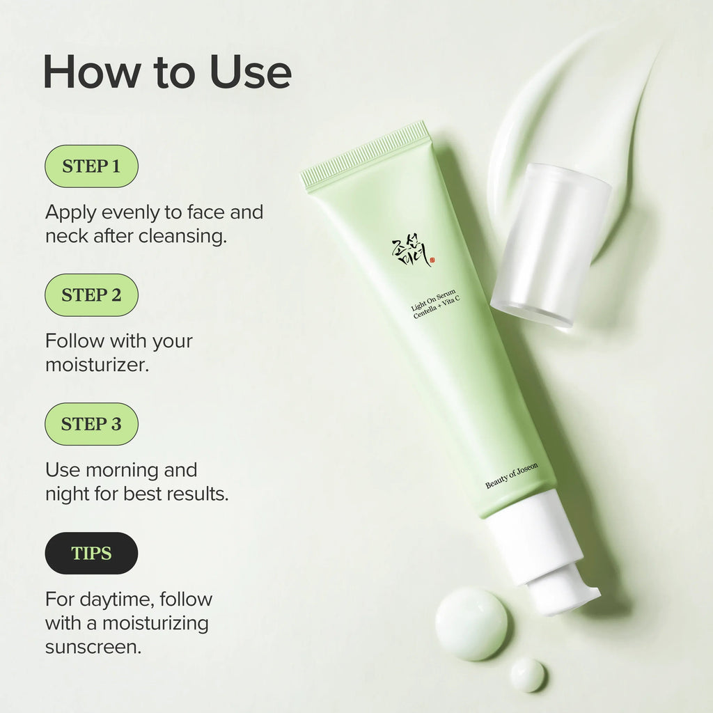 Beauty Of Joseon Light On Serum: Centella + Vita C - 30ml