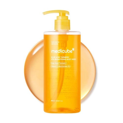 MEDICUBE Kojic Acid Turmeric Vita Brightening Body Wash - 400ml