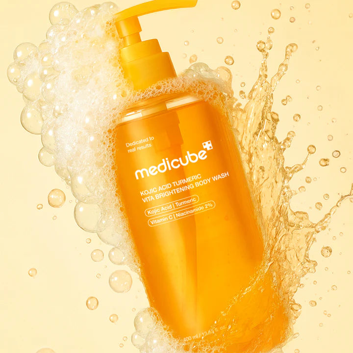 MEDICUBE Kojic Acid Turmeric Vita Brightening Body Wash - 400ml