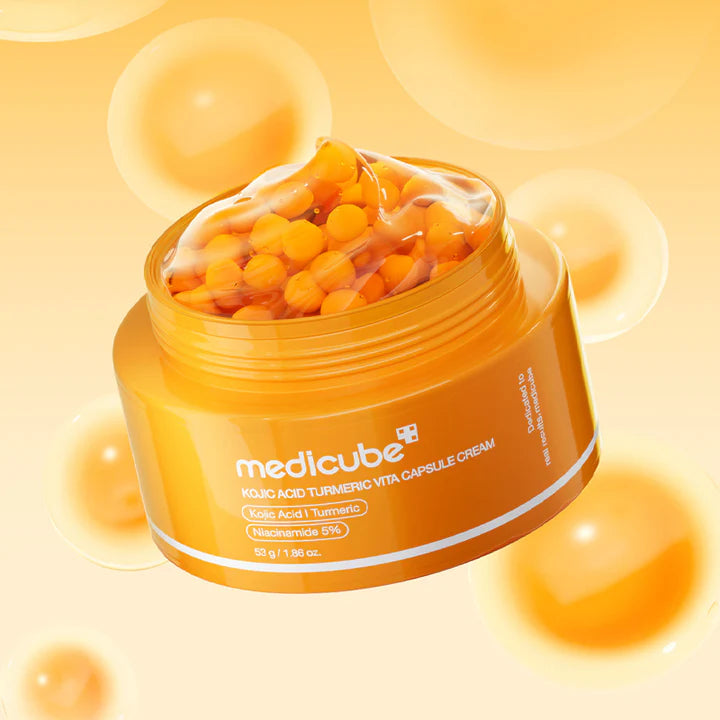 MEDICUBE Kojic Acid Turmeric Vita Capsule Cream - 53g