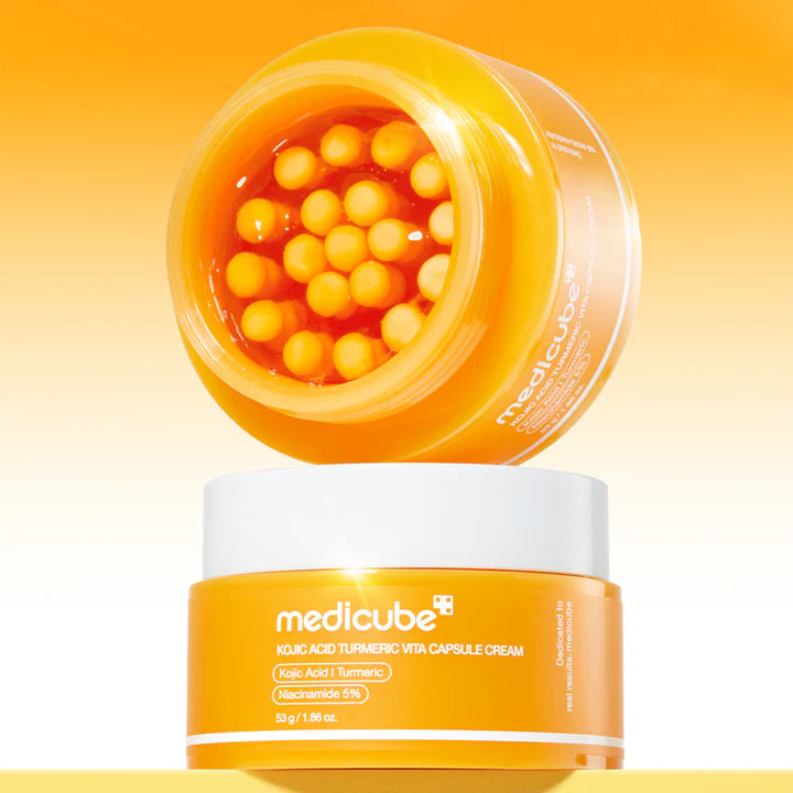 MEDICUBE Kojic Acid Turmeric Vita Capsule Cream - 53g