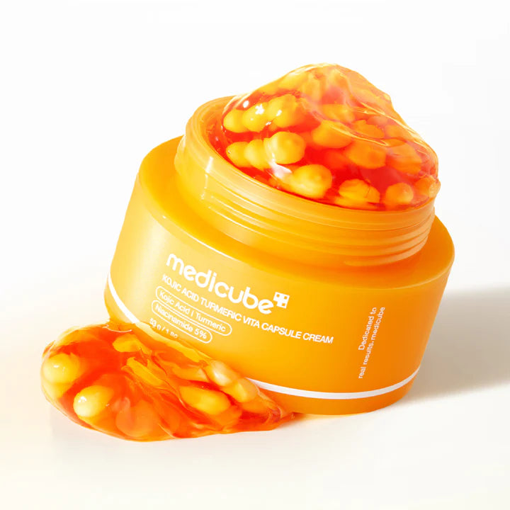 MEDICUBE Kojic Acid Turmeric Vita Capsule Cream - 53g