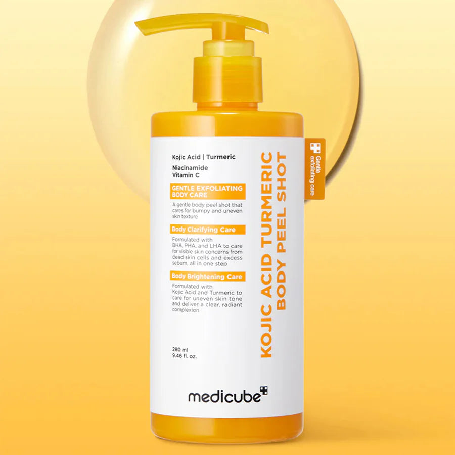 MEDICUBE Kojic Acid Turmeric Body Peel Shot - 280ml