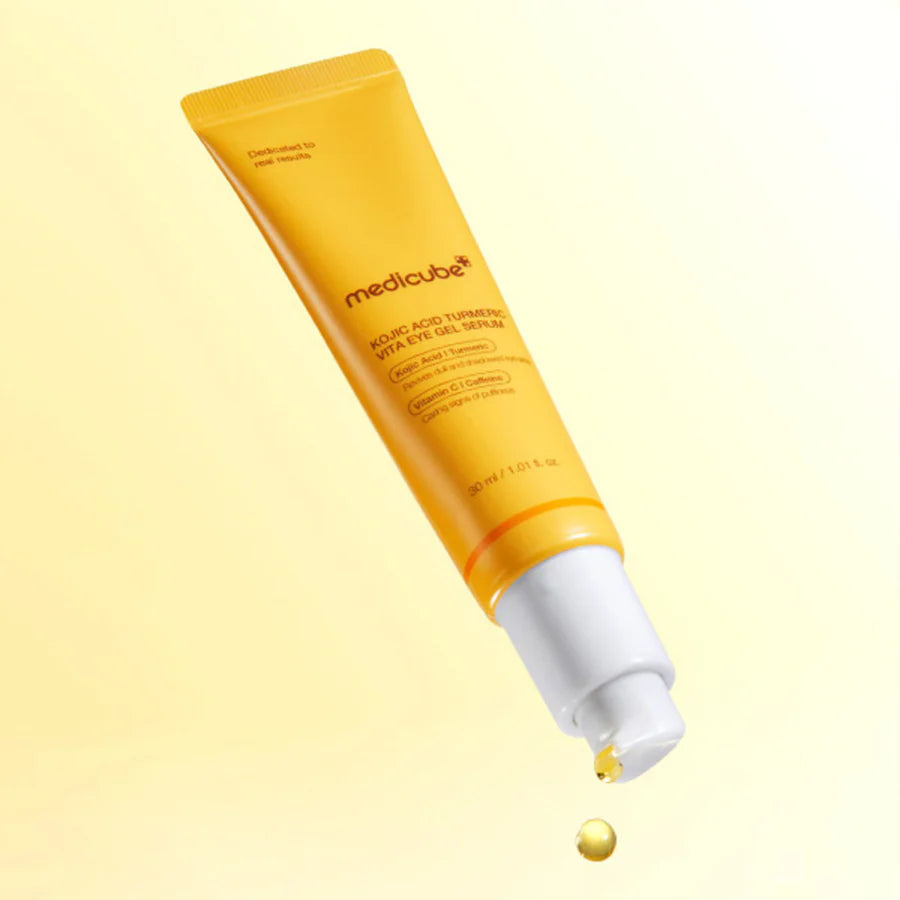 MEDICUBE Kojic Acid Turmeric Vita Eye Gel Serum - 30ml