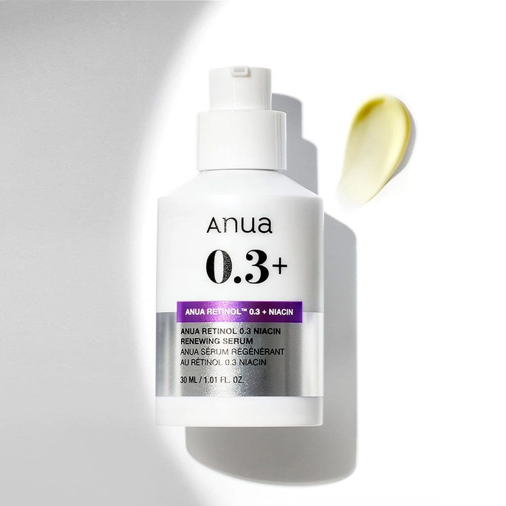 Anua Nano Retinol 0.3% + Niacin Renewing Serum - 30ml