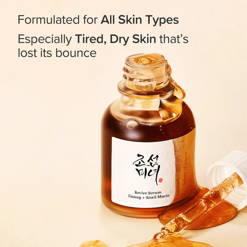 Beauty Of Joseon Revive Serum: Ginseng + Snail Mucin - 30ml
